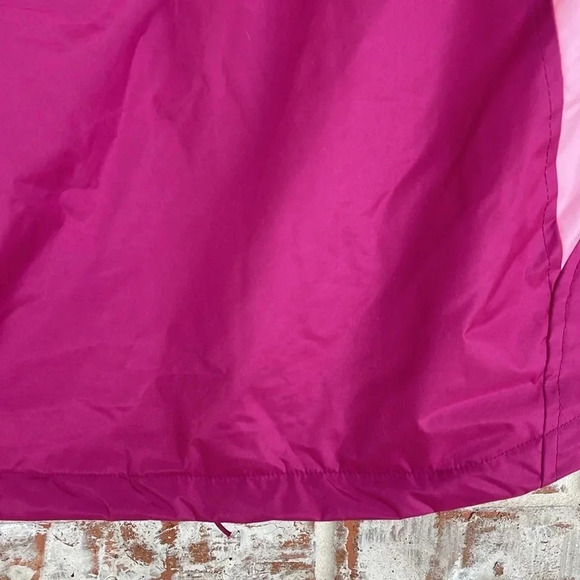 HB Sport Pink ColorBlock Fleece Lined Windbreaker - Picture 14 of 15